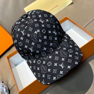 Louis Vuitton Baseball Cap in Monogram Vivienne Cotton Black