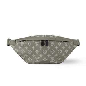 Louis Vuitton Discovery Bumbag in Monogram Shadow Leather M12508 Olive