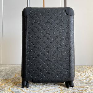 Louis Vuitton Horizon 55 Luggage In Monogram Taurillon Leather M20438 Black