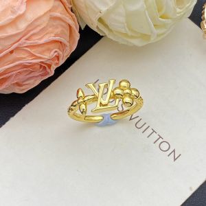 Louis Vuitton LV Iconic Open Ring in Metal Gold