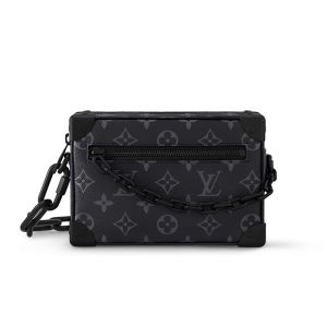 Louis Vuitton Mini Soft Trunk Bag in Monogram Eclipse Canvas M44735 Black