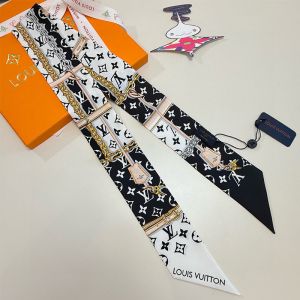 Louis Vuitton Monogram Confidential BB Bandeau in Silk Black
