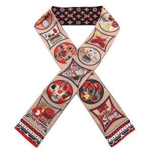 Louis Vuitton Monogram Louis in A Comic Bandeau in Silk Beige