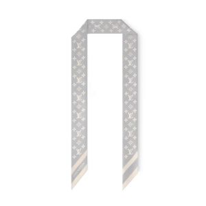 Louis Vuitton Monogram Silhouette BB Bandeau in Silk M97398 Grey