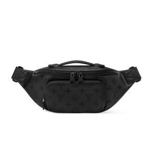 Louis Vuitton Rush Bumbag in Monogram Midnight Canvas M26763 Black