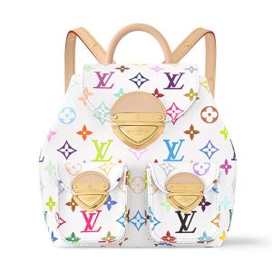Louis Vuitton x TM Venice Backpack in Monogram Multicolor Canvas M13081 White