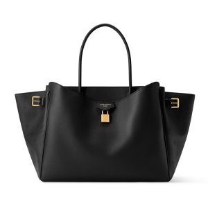 Louis Vuitton Vendome MM Tote in Calfskin M26338 Black