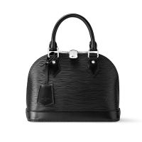 Louis Vuitton Alma BB Handbag in Epi Grained Leather M59217 Black