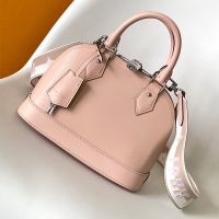 Louis Vuitton Alma BB Handbag in Epi Grained Leather M22620 Pink