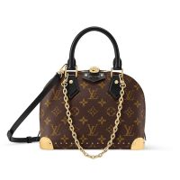 Louis Vuitton Alma Trunk BB Handbag in Monogram Canvas M26084 Brown