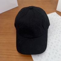 Louis Vuitton Baseball Cap in Monogram Giant Embroidery Cotton Black