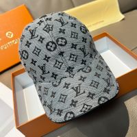 Louis Vuitton Baseball Cap in Monogram Origine Cotton Grey