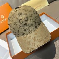 Louis Vuitton Baseball Cap in Monogram Origine Cotton Khaki