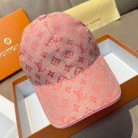 Louis Vuitton Baseball Cap in Monogram Origine Cotton Pink
