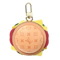 Louis Vuitton LV Burger Bag Charm in Monogram Canvas M02218 Apricot