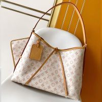 Louis Vuitton CarryAll MM Bag in Monogram Origine Canvas M27948 Orange