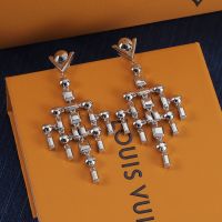 Louis Vuitton Chandelier Earrings in Metal Silver