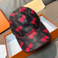 Louis Vuitton x TM Cerise Baseball Cap in Monogram Canvas Brown