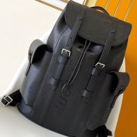 Louis Vuitton x Supreme Christopher MM Backpack in Epi XL Leather M41079 Black