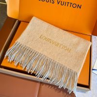 Louis Vuitton Signature Scarf in Wool Yellow