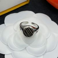 Louis Vuitton LV Epi Open Ring in Monogram Metal Silver