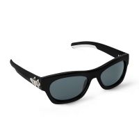 Louis Vuitton LV Frog Round Square Sunglasses in Acetate Z3024U Black