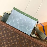 Louis Vuitton Gaston Wearable Wallet in Monogram Gradient Canvas M81124 Light Blue