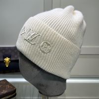 Louis Vuitton LV Iconic Signatures Beanie In Wool M79452 White