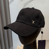 Louis Vuitton LV Iconic Baseball Cap in Monogram Giant Cotton Black