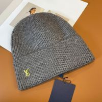 Louis Vuitton LV Iconic Beanie in Wool Grey