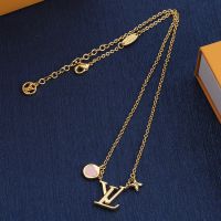 Louis Vuitton LV Iconic Heart Necklace in Metal M01424 Gold