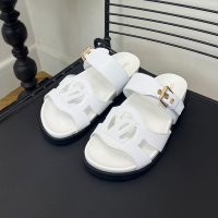 Louis Vuitton LV Isola Comfort Slides Women Plain Calf Leather White