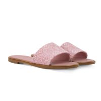 Louis Vuitton Lily Flat Slides Women Monogram Jacquard 1AIRUQ Pink