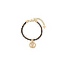 Louis Vuitton Louise Bracelet in Monogram Canvas and Metal M8437Z Gold