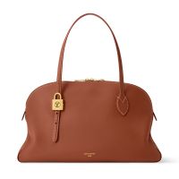 Louis Vuitton Low Key Duffle Tote in Grained Calfskin M26688 Brown