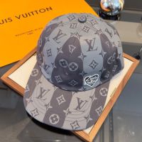 Louis Vuitton x Nigo LV Made Baseball Cap in Striped Monogram Cotton Grey