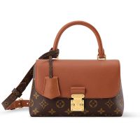 Louis Vuitton Madeleine BB Handbag in Monogram Canvas and Smooth Leather M28288 Brown