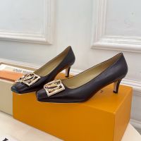 Louis Vuitton Madeleine Pumps 55mm Women Calfskin Coffee