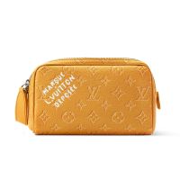 Louis Vuitton Mini Dopp Kit in Monogram Heritage Canvas M27158 Yellow