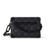 Louis Vuitton Mini Soft Trunk Bag in Monogram Eclipse Canvas M44735 Black
