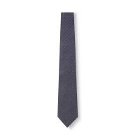Louis Vuitton Monogram Classic Tie in Silk Grey