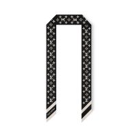 Louis Vuitton Monogram Silhouette BB Bandeau in Silk M97169 Black