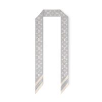Louis Vuitton Monogram Silhouette BB Bandeau in Silk M97398 Grey