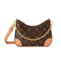 Louis Vuitton Boulogne Nano Handbag in Monogram Canvas M25519 Brown