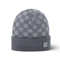 Louis Vuitton Neo Petit Damier Beanie in Wool M77985 Grey