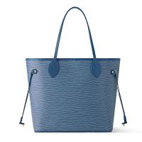 Louis Vuitton Neverfull MM Tote in Epi Grained Leather M14856 Blue
