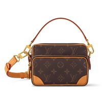 Louis Vuitton Nil Crossbody Bag in Monogram Canvas M14016 Brown