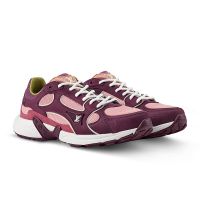 Louis Vuitton LV Olympia Sneakers Unisex Suede Calfskin and Mesh 1AIVRA Burgundy