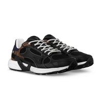 Louis Vuitton LV Olympia Sneakers Unisex Synthetic Leather and Mesh 1AHOFD Black