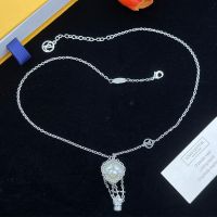 Louis Vuitton Vivienne Balloon Necklace in Metal Silver